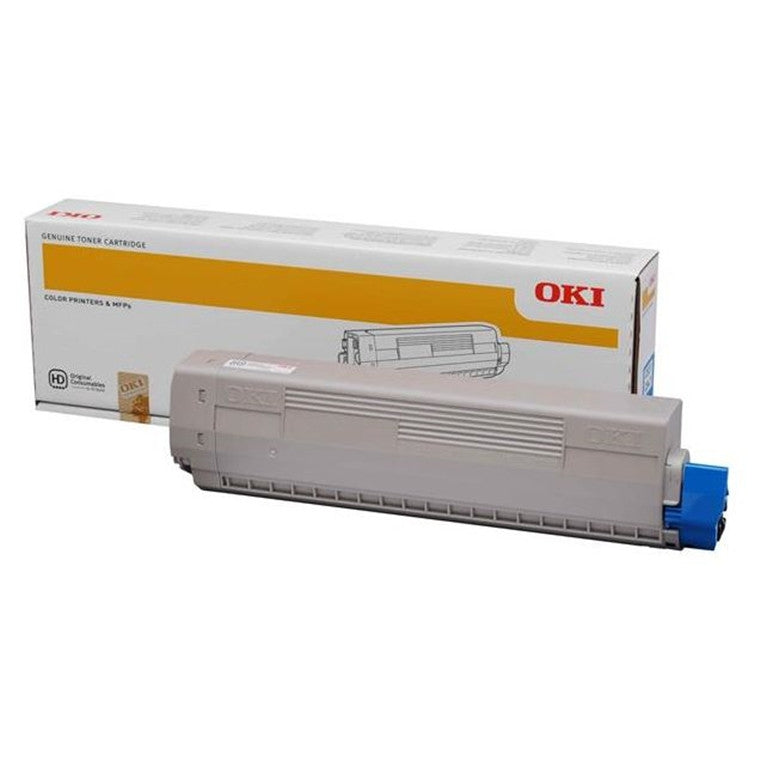 OKI C833N 46443107 OEM Laser Toner Cartridge 10000Pg Cyan_1049989_46443107