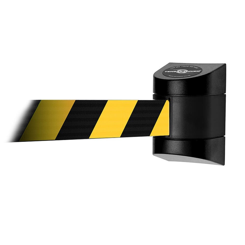 Barrier Unit Wall Mounted Black/Yellow 9m 466491 873467