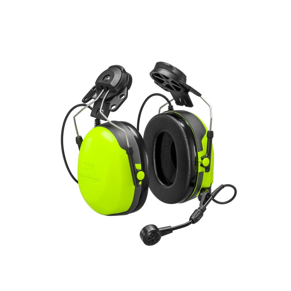 3M Peltor CH-3 FLX2 Headset With Built-In PTT, Helmet Attach, Hi-Viz_468930_7100203150