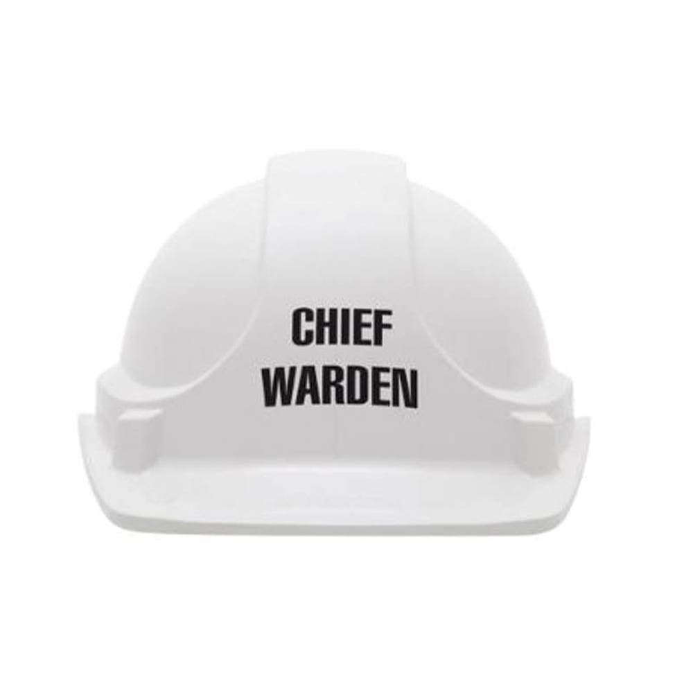 Unisafe Chief Warden Hard Hat White 878728 469799 878728