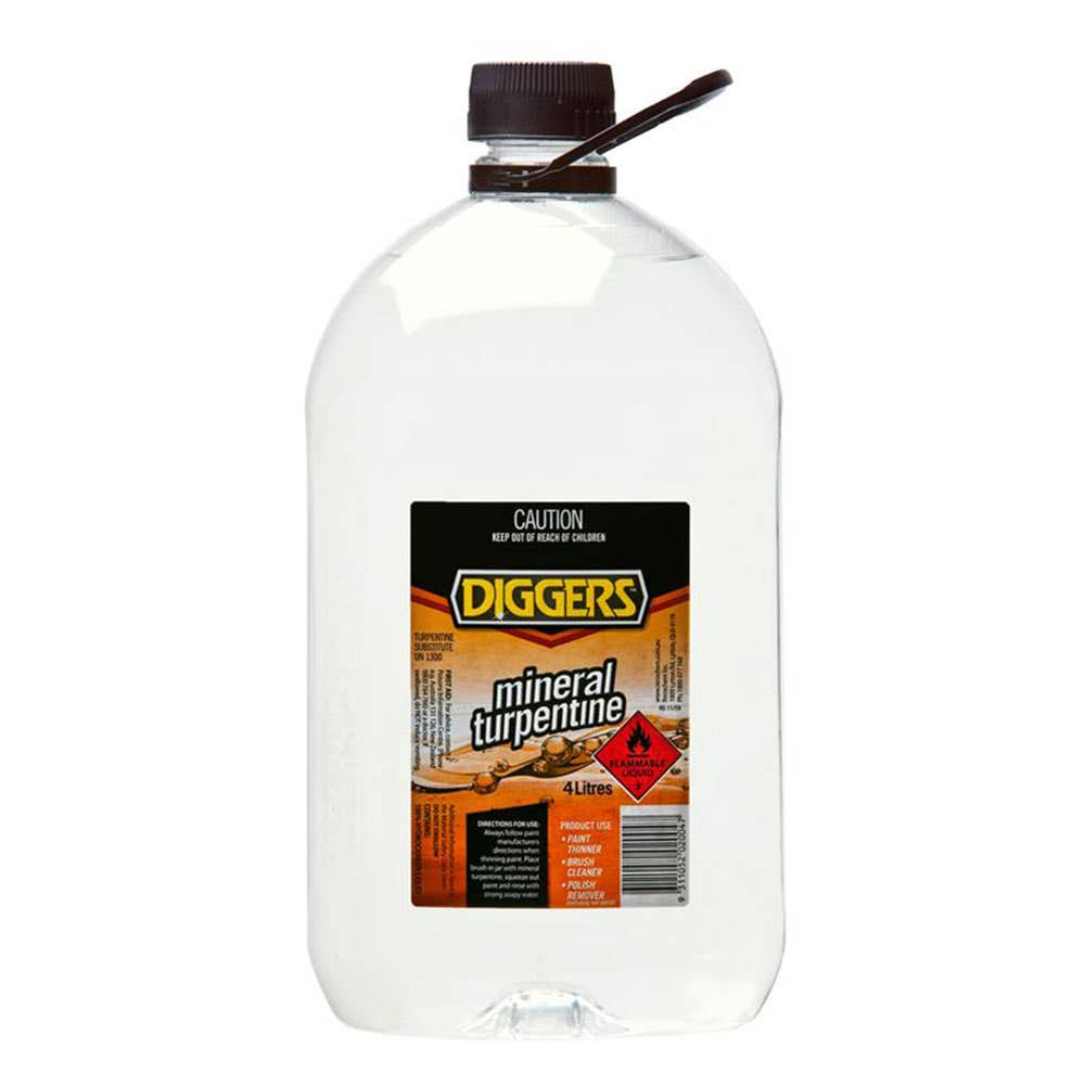 Mineral Turpentine 4L 4722001 16010-4DIG