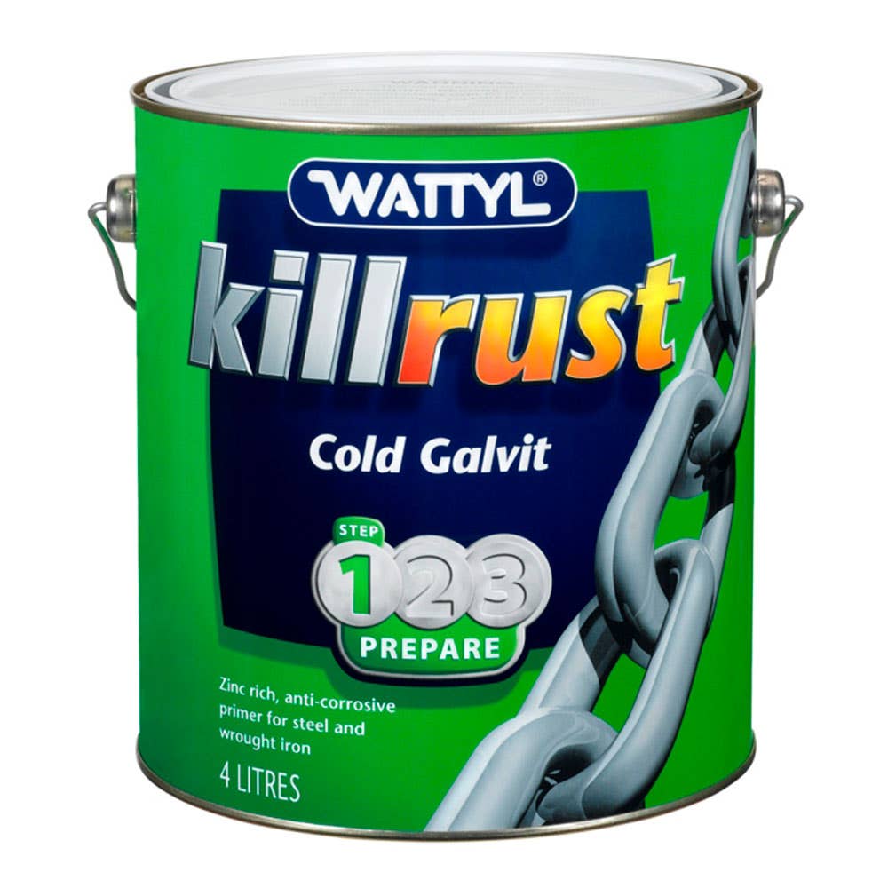 Galvanising Paint Killrust Cold Galvit 1L Wattyl 4729008 114311.001