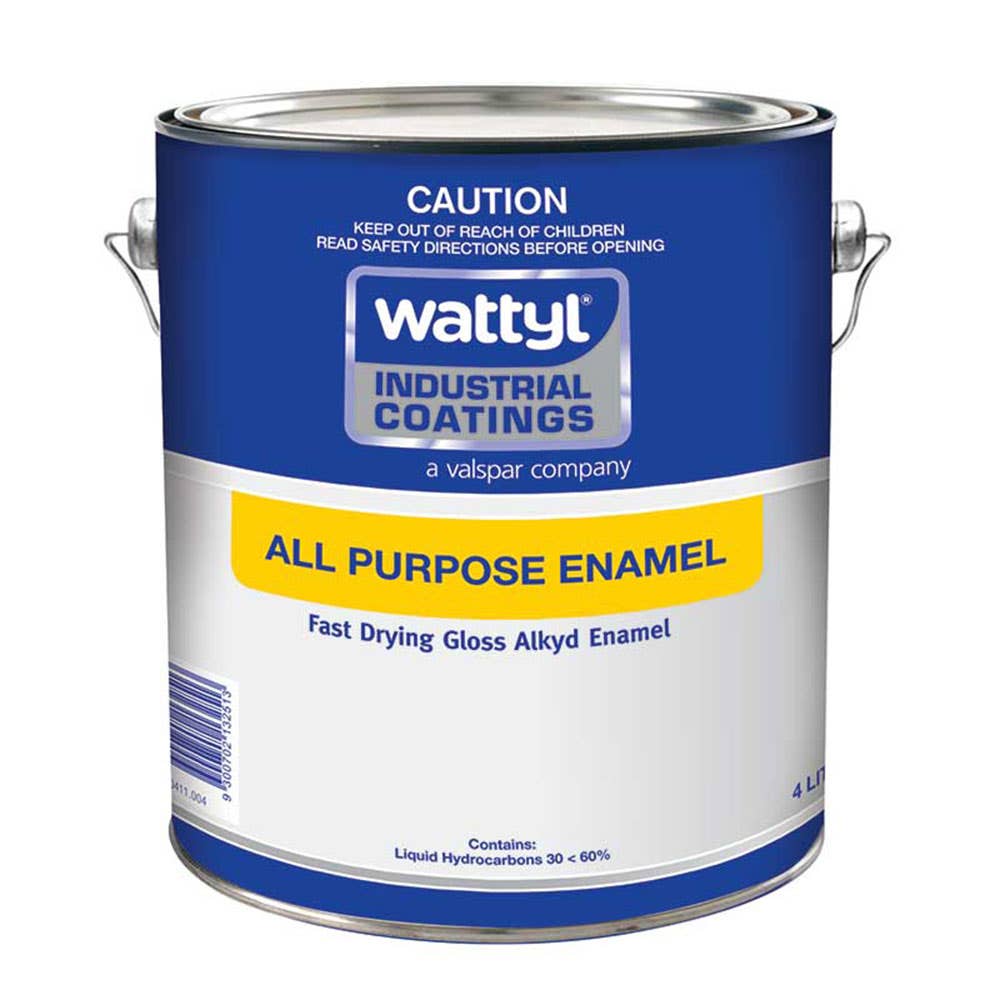 Paint All Purpose Enamel New Cat Yellow 4L Wattyl 4740002 160416.004