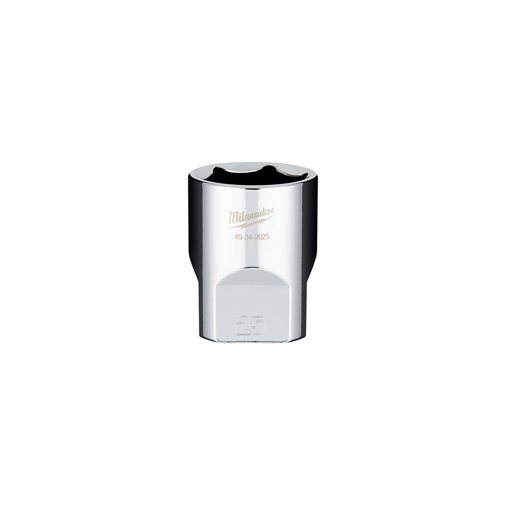 1/2'' Drive Socket Metric Standard 25mm 47500031 45342025
