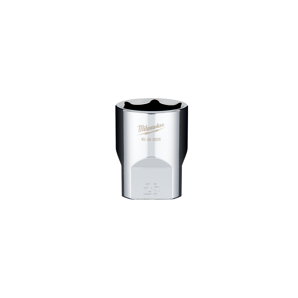 1/2'' Drive Socket Metric Standard 26mm 47500032 45342026
