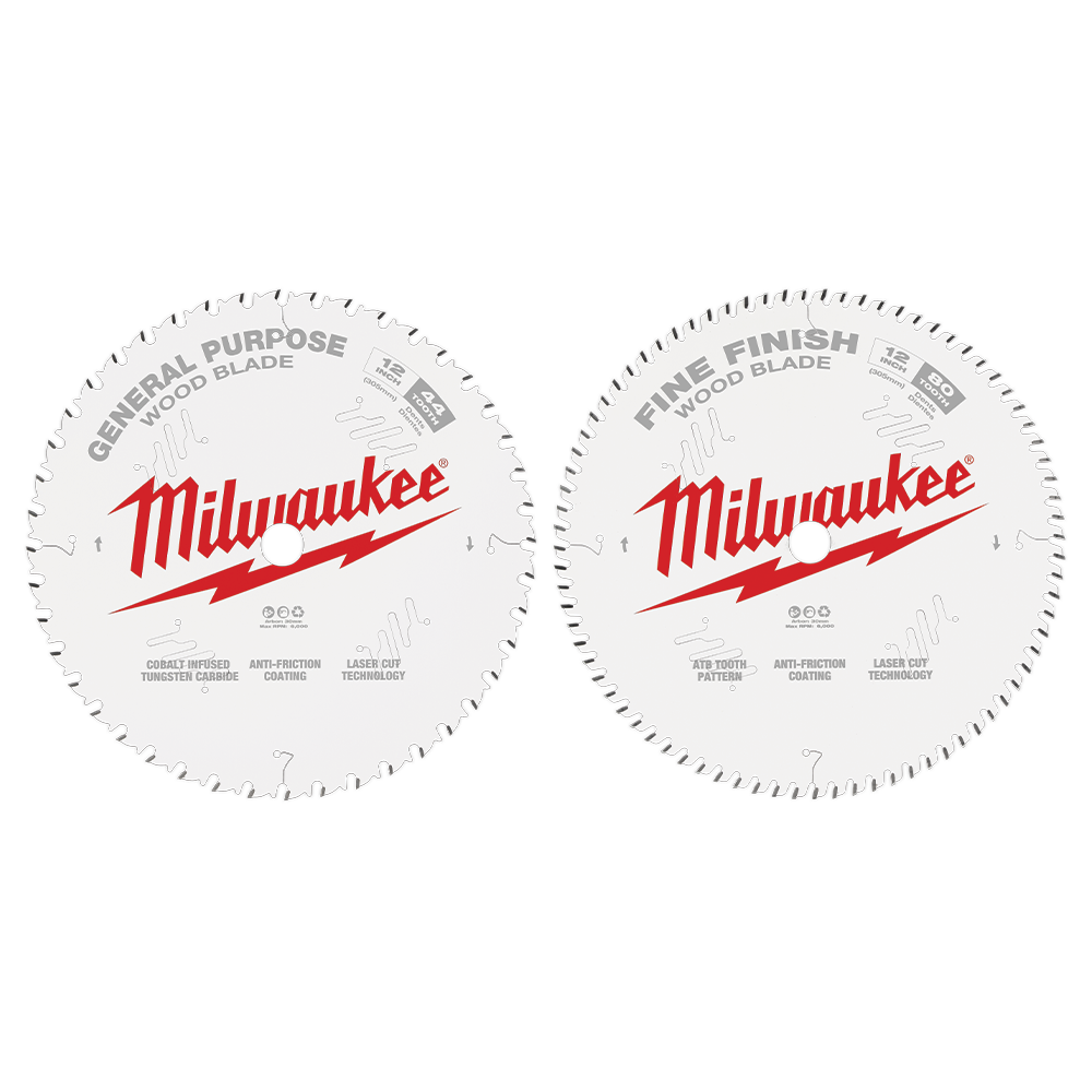 12'' 305mm 44T + 80T Two Pack Blade 47500161 48408232
