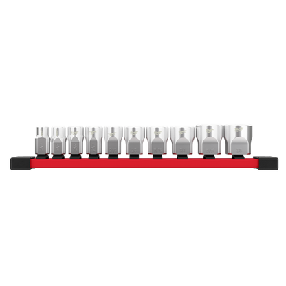 3/8'' Drive 10pc AF Socket Set with Storage Rail 47500268 48229403