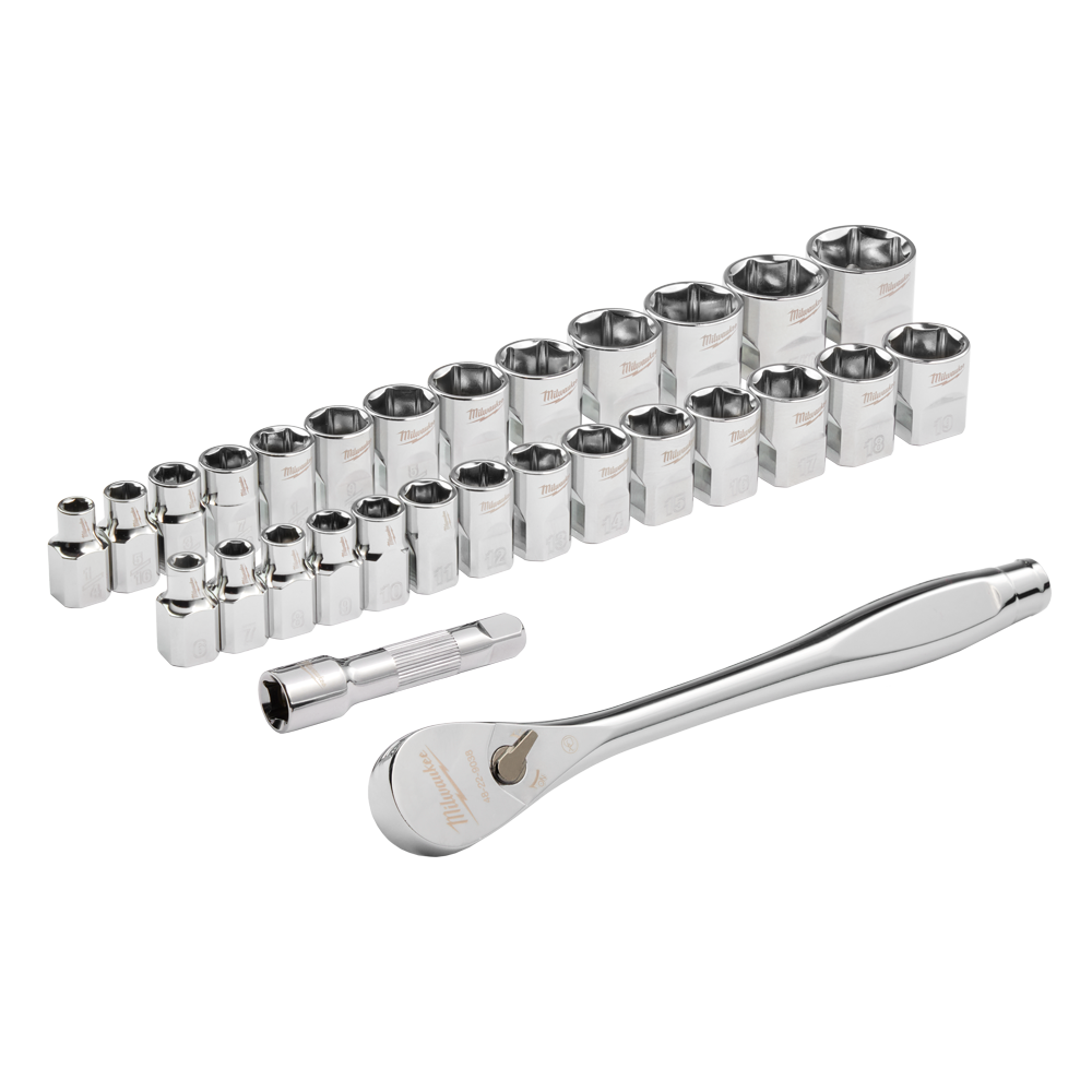3/8'' Drive 29pc Ratchet + Socket Set AF + Metric? 47500269 48229088