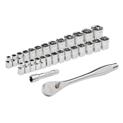 3/8'' Drive 29pc Ratchet + Socket Set AF + Metric? 47500269 48229088