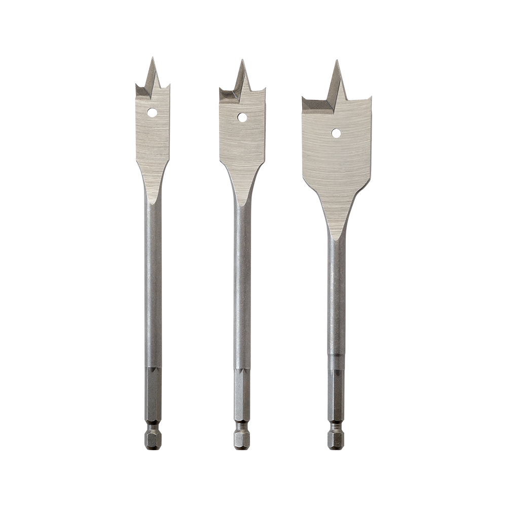3pcs Timber Spade Bit Set (16mm 19mm 25mm) 47500377 48270149
