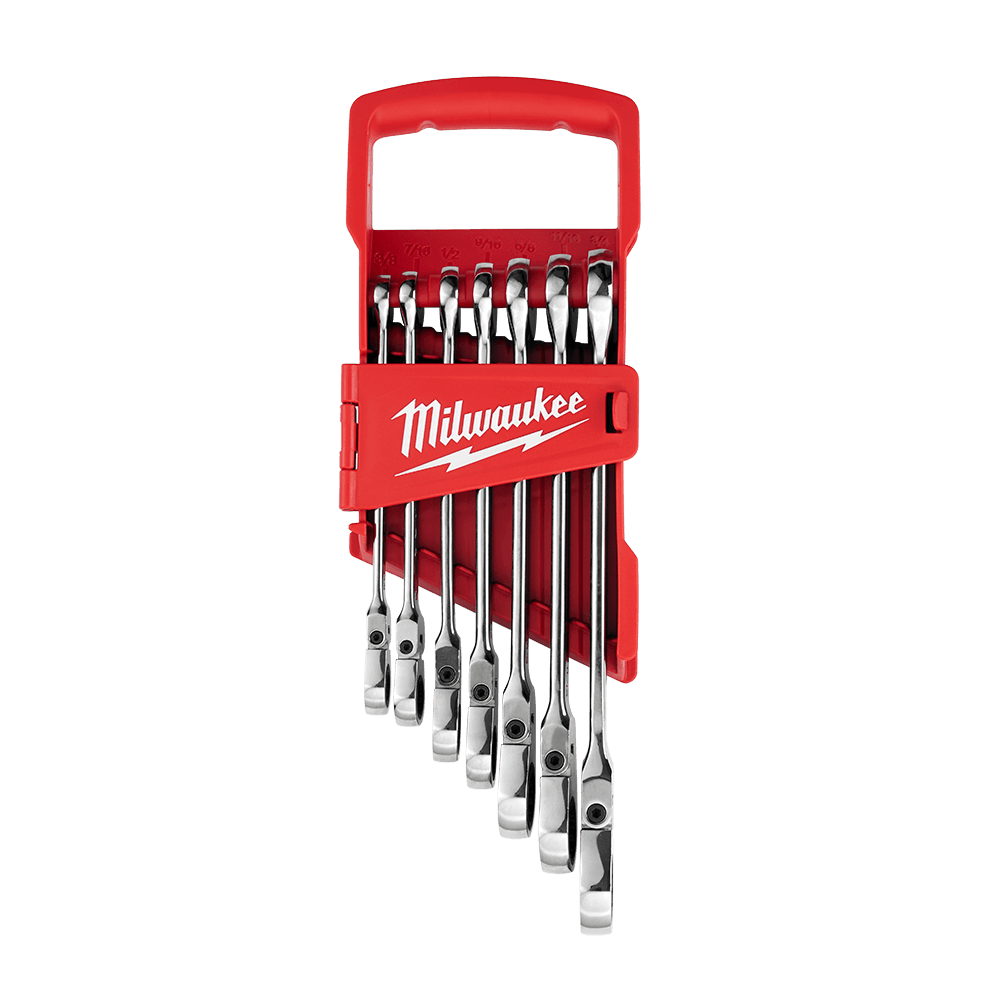7pc Flex-Head Ratcheting Wrench Set  AF 47500443 48229429