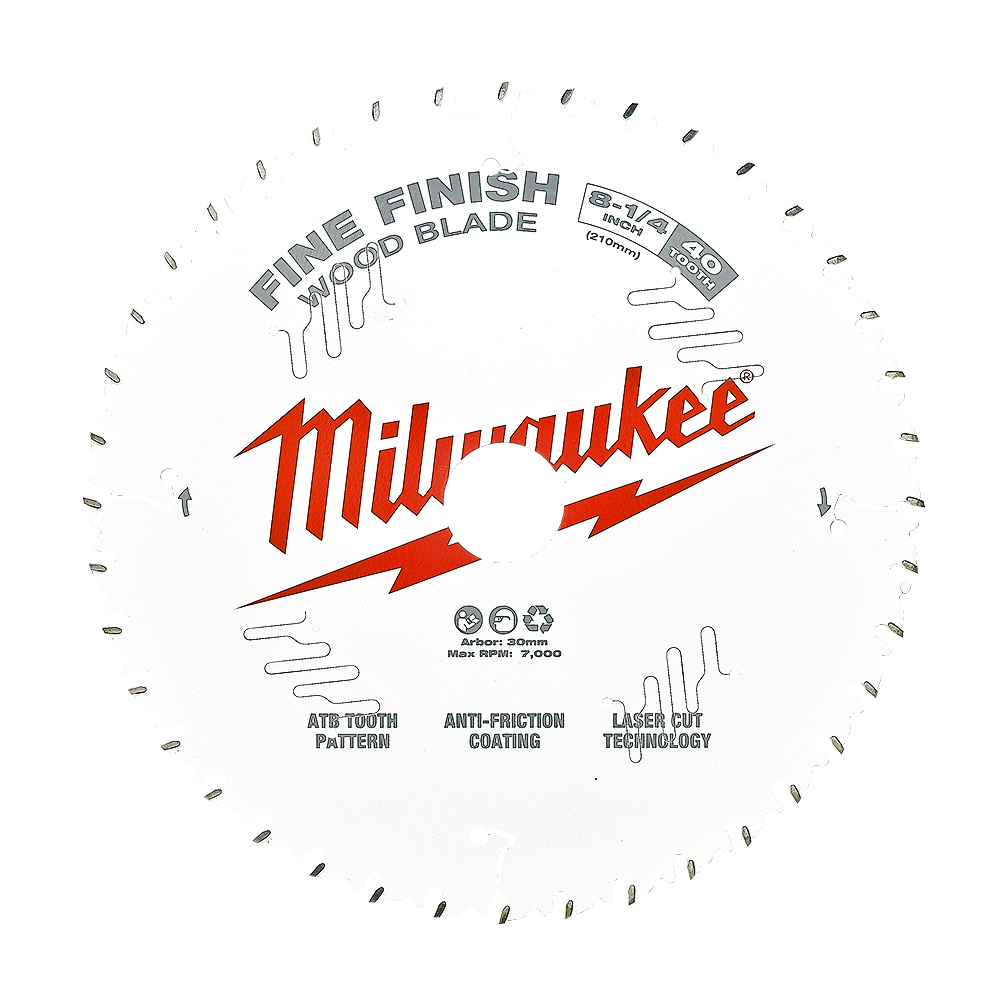 8-1/4'' 210mm 40T FINE FINISH Blade 47500445 48408822