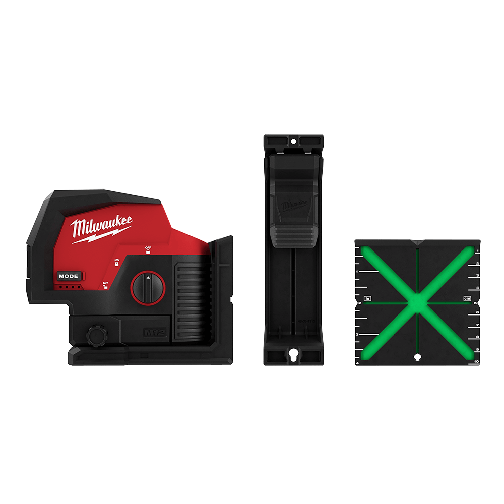 M12 Cross Line + 2 Plumb Laser (Tool Only) 47500709 M12CPL-0C