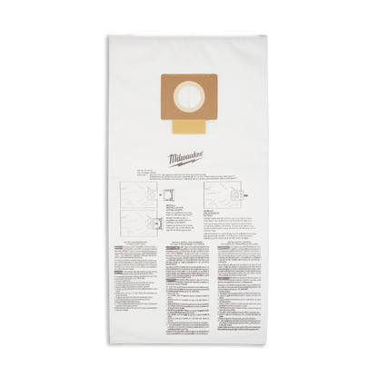 M18 FUEL 34L Wet/Dry Vac - Fleece Bags - 5Pk 47500752 49901989