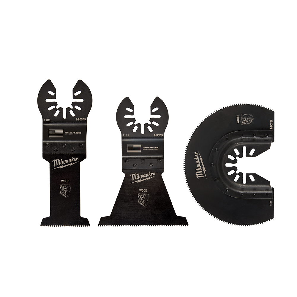 Open-Lok 3PC Wood Multi Tool Blade Variety Pack 47500794 49109004