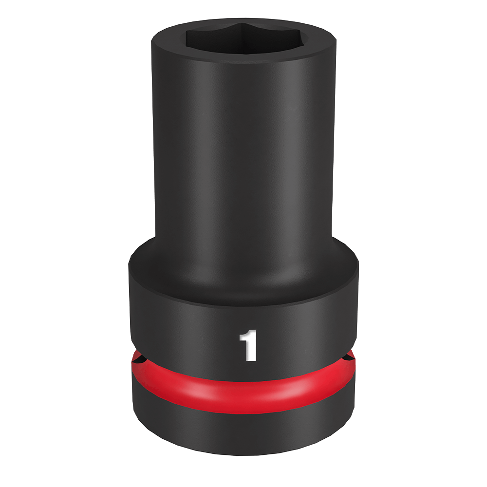 SHOCKWAVE 1'' Drive 1'' Standard 6 Point Impact Socket 47500920 49666504