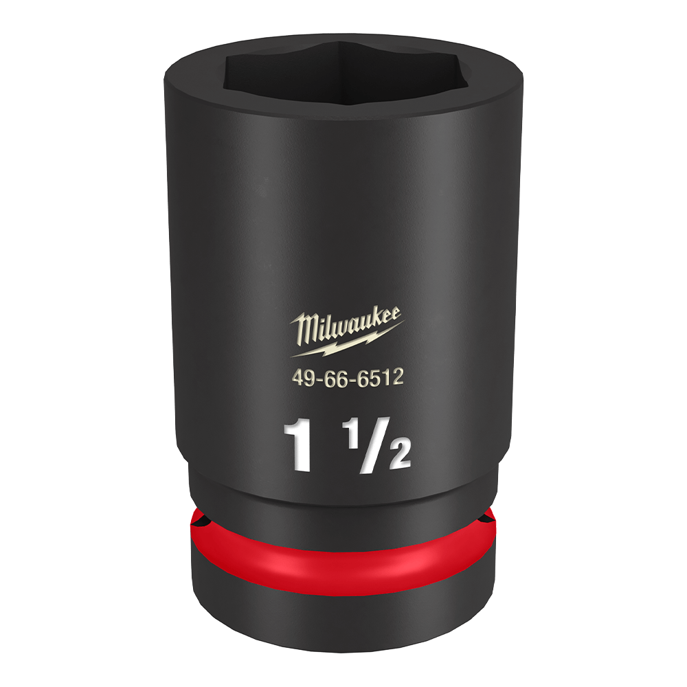 SHOCKWAVE 1'' Drive 1-1/2'' Deep 6 Point Impact Socket 47500922 49666512