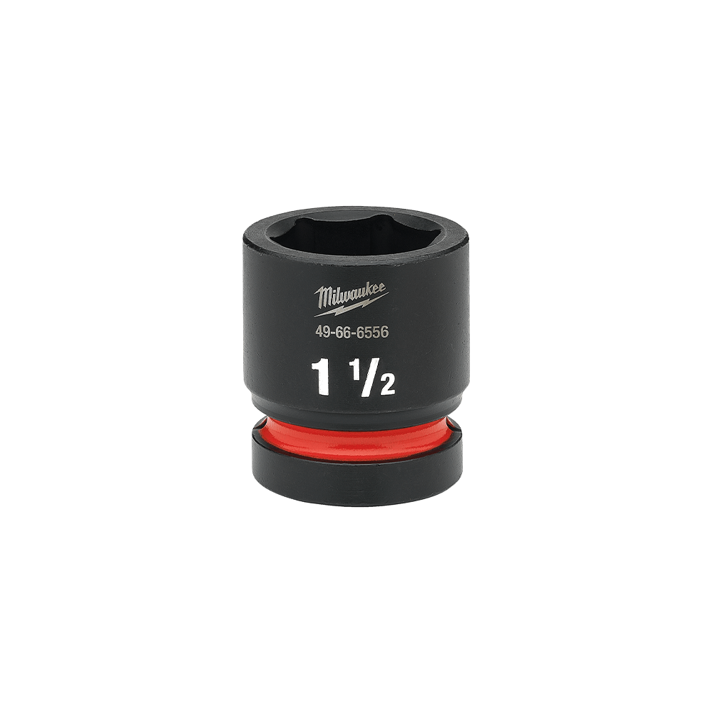 SHOCKWAVE 1'' Drive 1-1/2'' Standard 6 Point Impact Socket 47500923 49666556