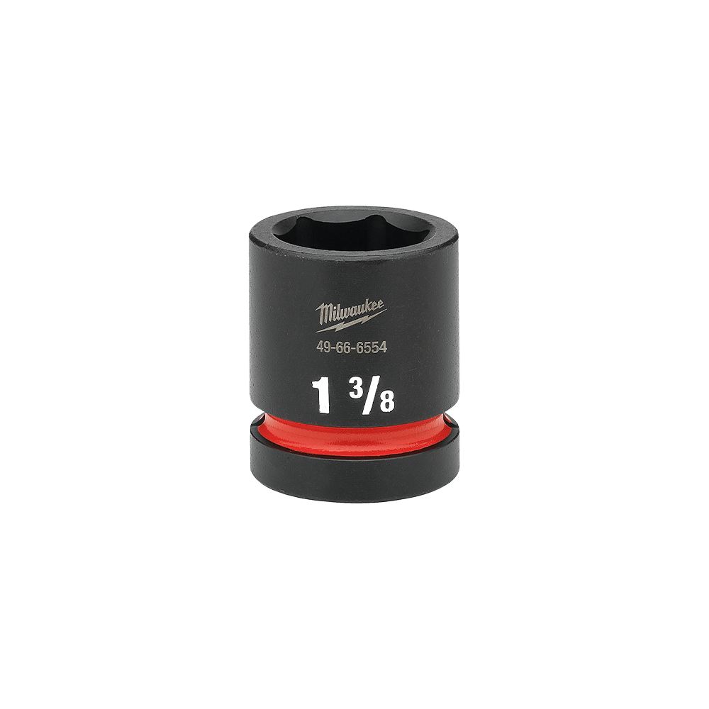 SHOCKWAVE 1'' Drive 1-3/8'' Standard 6 Point Impact Socket 47500926 49666554