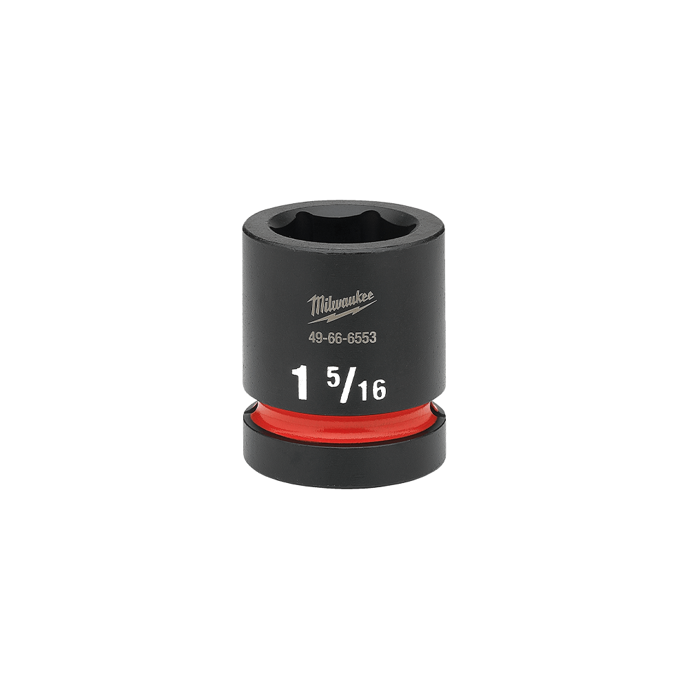SHOCKWAVE 1'' Drive 1-5/16'' Standard 6 Point Impact Socket 47500929 49666553