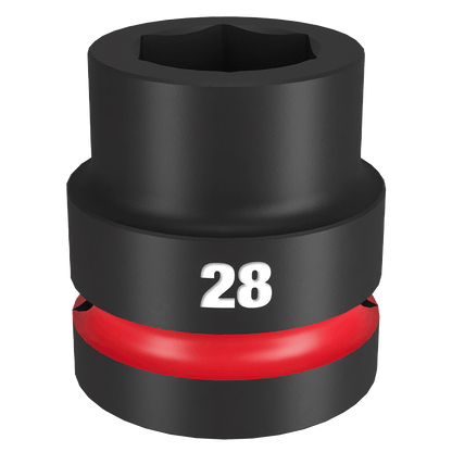 SHOCKWAVE 1'' Drive 28mm Standard 6 Point Impact Socket 47500938 49666593