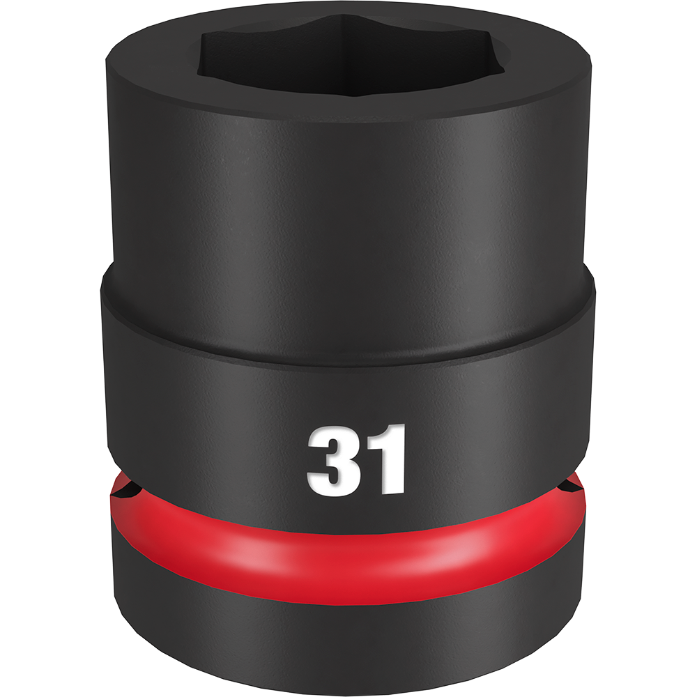 SHOCKWAVE 1'' Drive 31mm Standard 6 Point Impact Socket 47500942 49666596