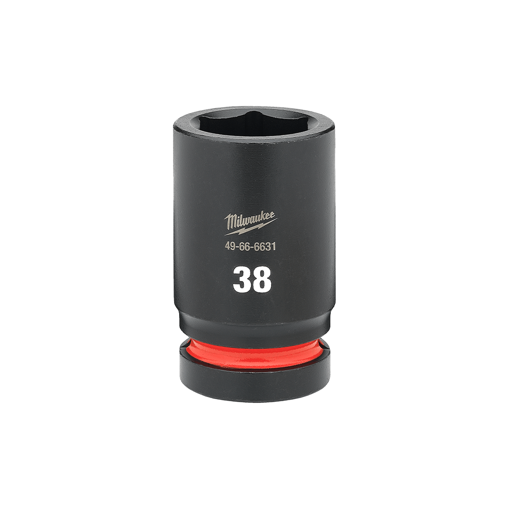 SHOCKWAVE 1'' Drive 38mm Deep 6 Point Impact Socket 47500949 49666631