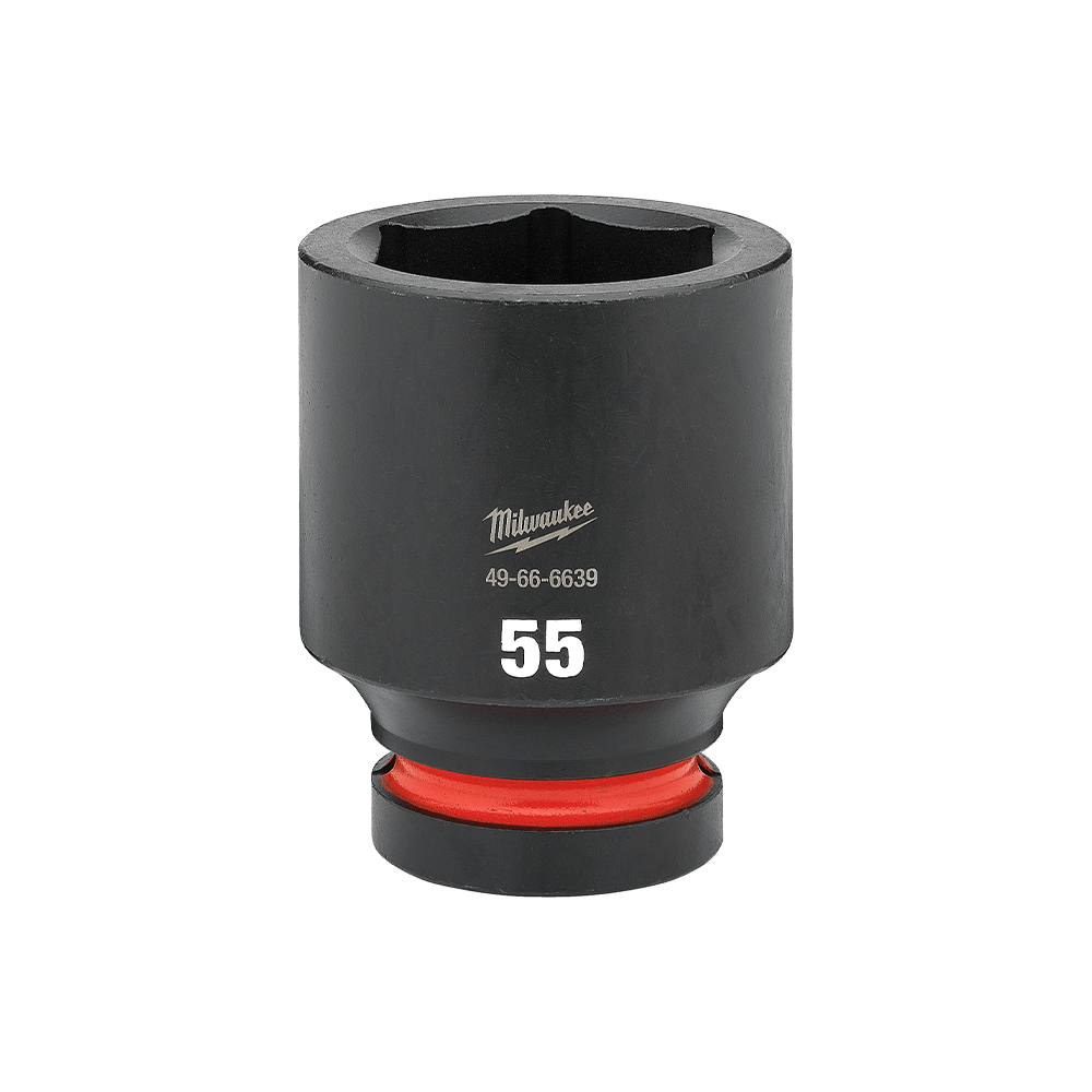 SHOCKWAVE 1'' Drive 55mm Deep 6 Point Impact Socket 47500960 49666639