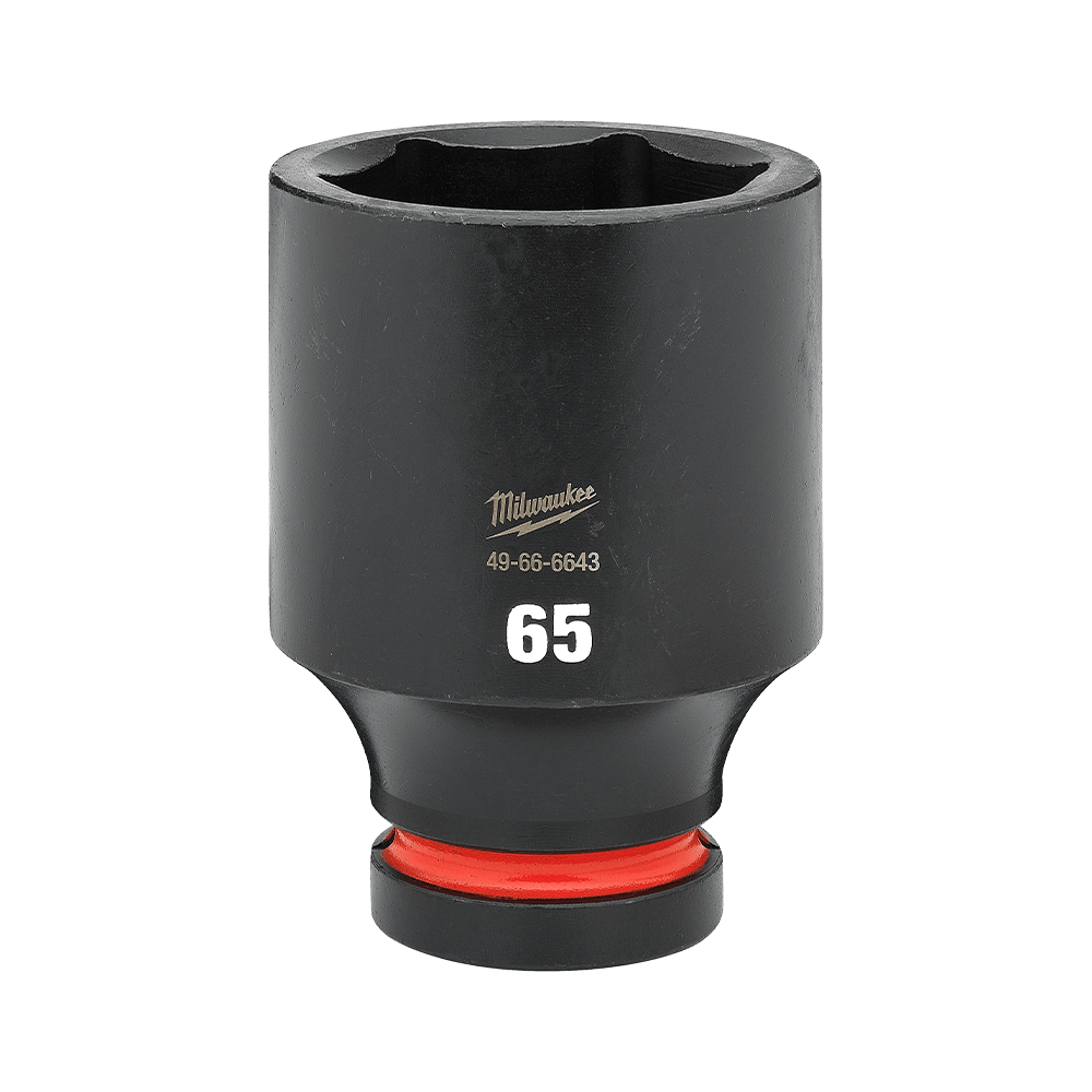 SHOCKWAVE 1'' Drive 65mm Deep 6 Point Impact Socket 47500964 49666643
