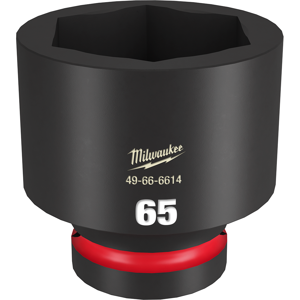 SHOCKWAVE 1'' Drive 65mm Standard 6 Point Impact Socket 47500965 49666614