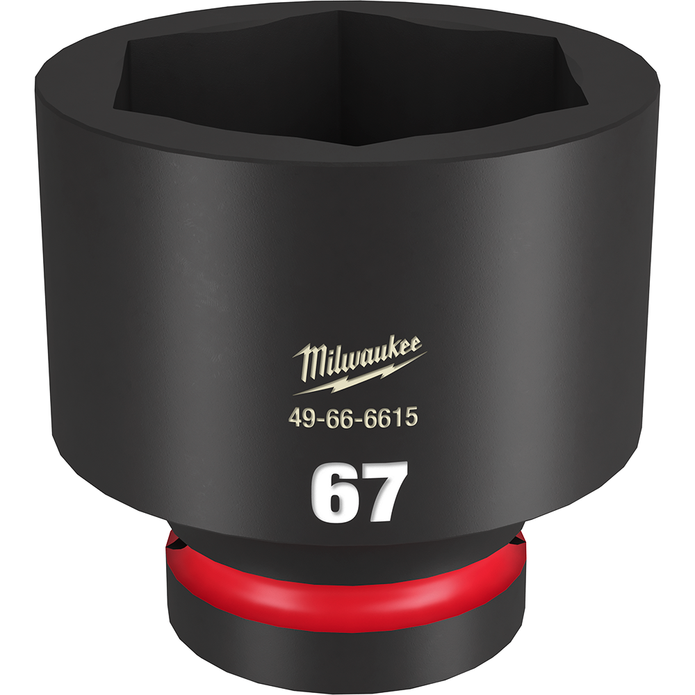 SHOCKWAVE 1'' Drive 67mm Standard 6 Point Impact Socket 47500966 49666615