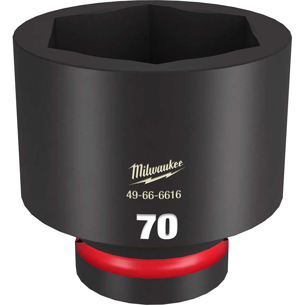 SHOCKWAVE 1'' Drive 70mm Standard 6 Point Impact Socket 47500967 49666616