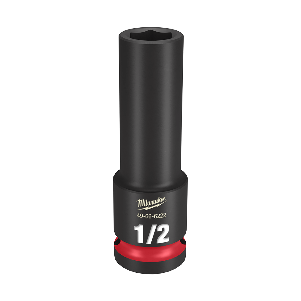 SHOCKWAVE 1/2'' Drive 1/2'' Deep 6 Point Impact Socket 47500974 49666222