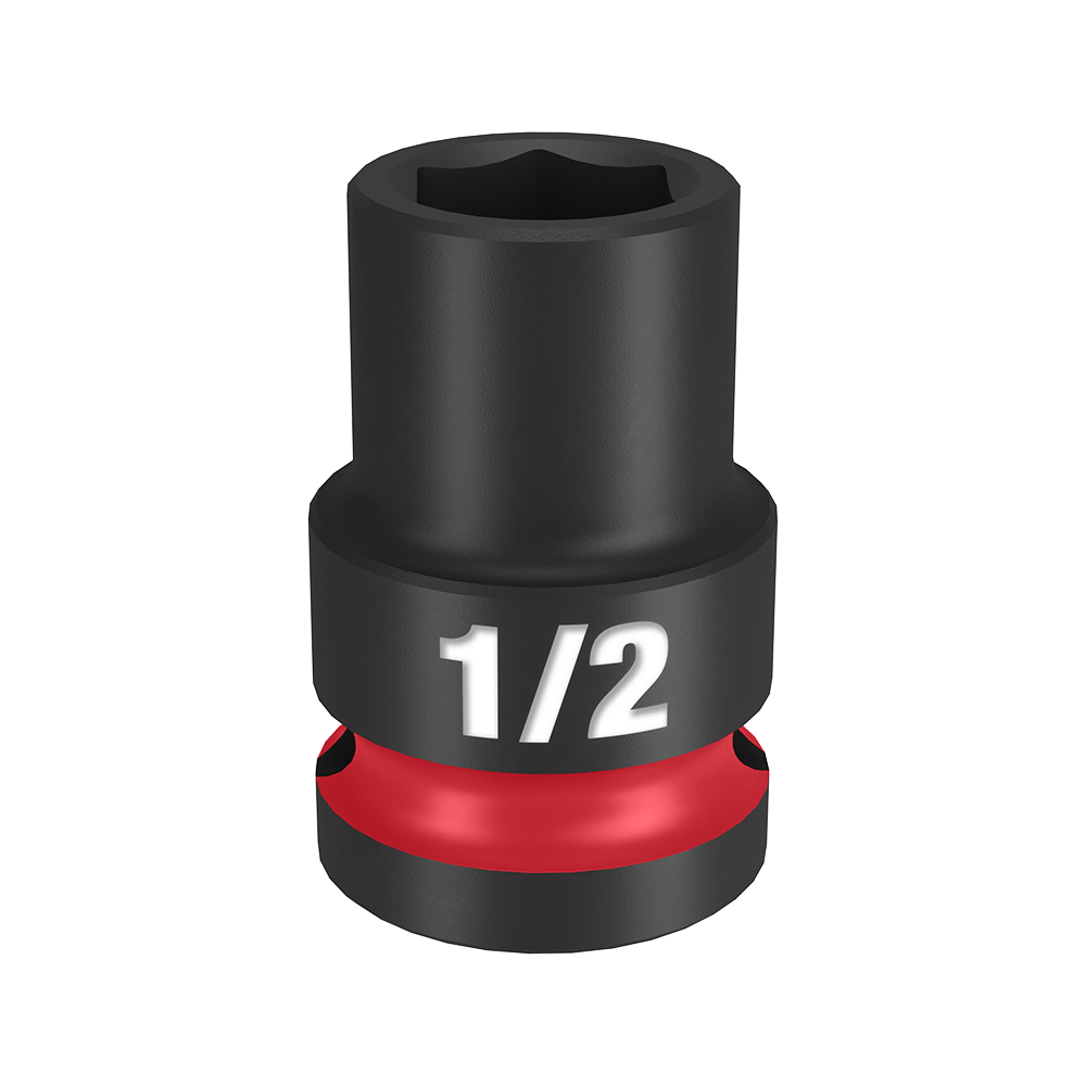 SHOCKWAVE 1/2'' Drive 1/2'' Standard 6 Point Impact Socket 47500975 49666202