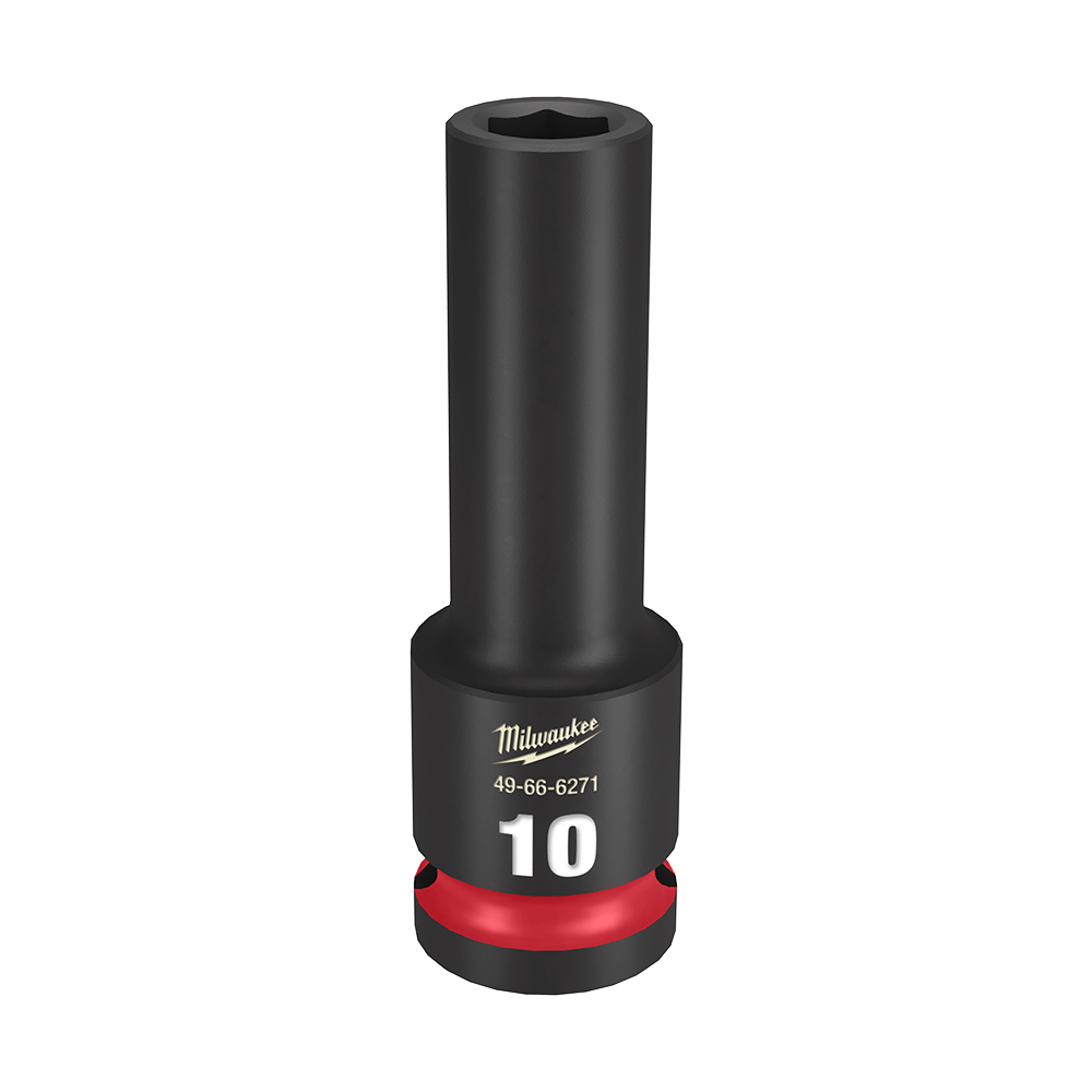 SHOCKWAVE 1/2'' Drive 10mm Deep 6 Point Impact Socket 47500976 49666271