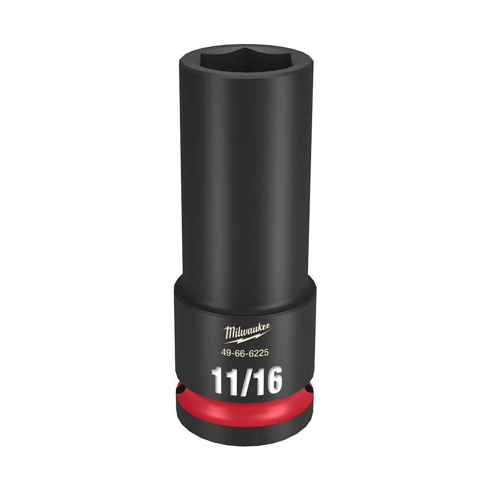 SHOCKWAVE 1/2'' Drive 11/16'' Deep 6 Point Impact Socket 47500978 49666225