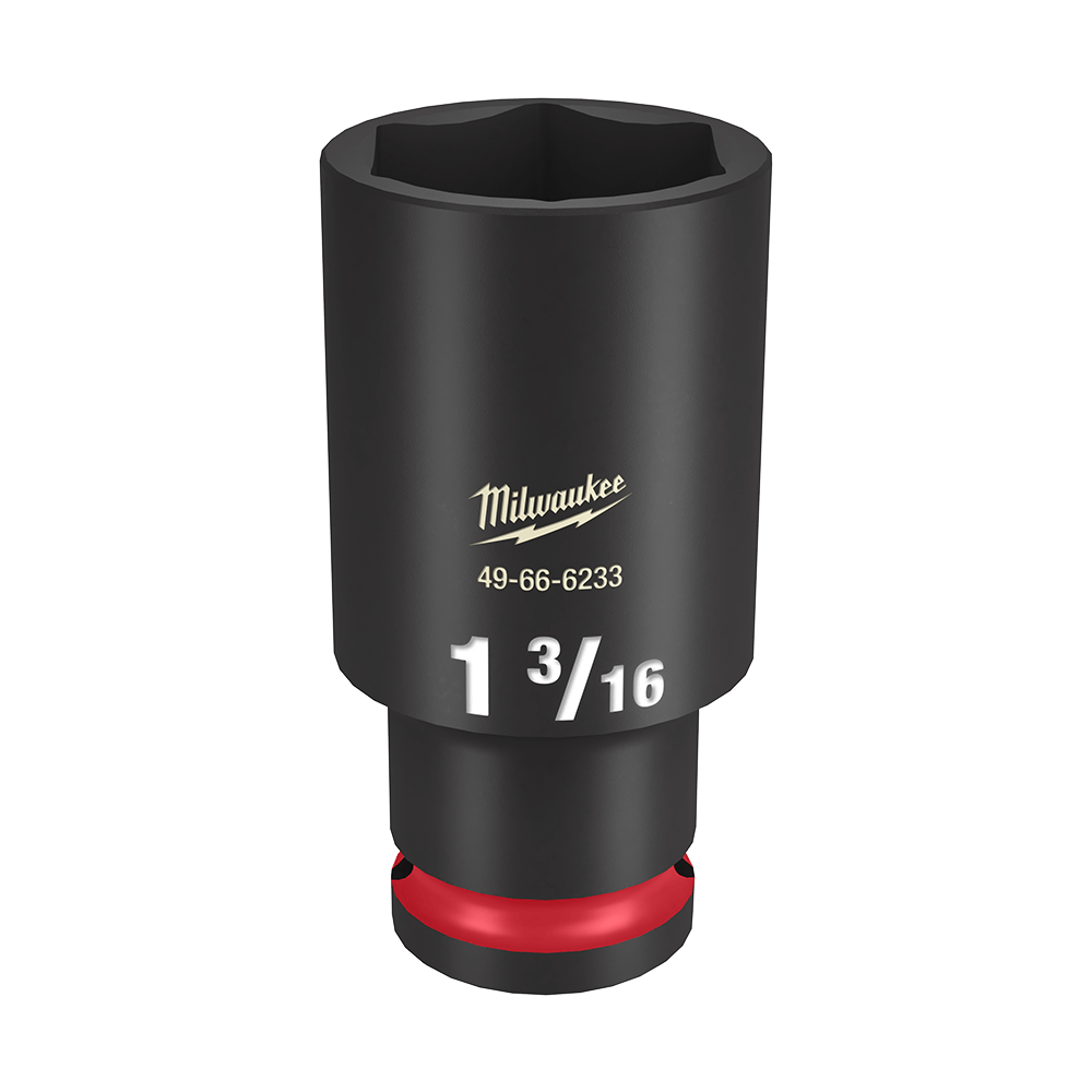 SHOCKWAVE 1/2'' Drive 1-3/16'' Deep 6 Point Impact Socket 47500991 49666233