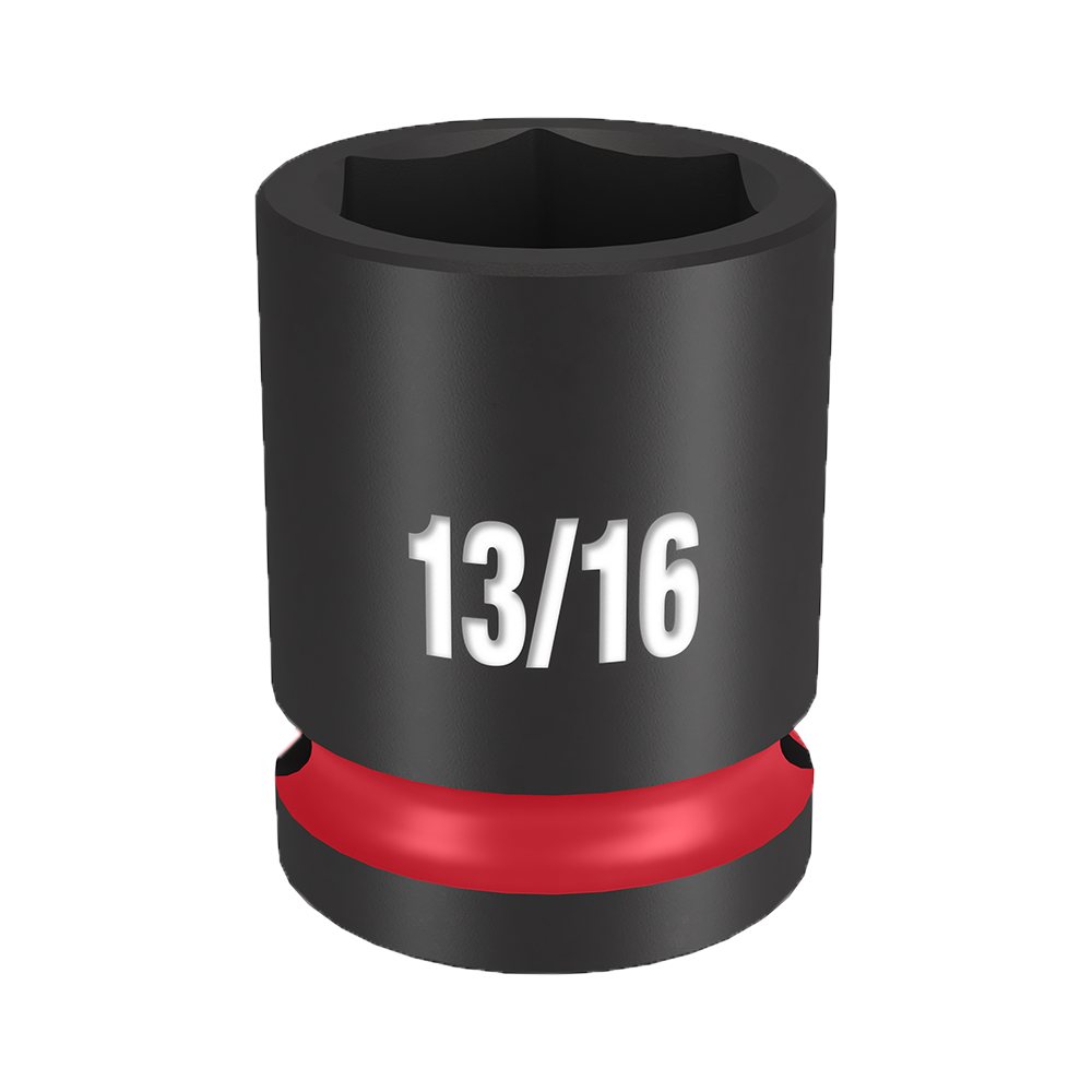 SHOCKWAVE 1/2'' Drive 13/16'' Standard 6 Point Impact Socket 47500992 49666207
