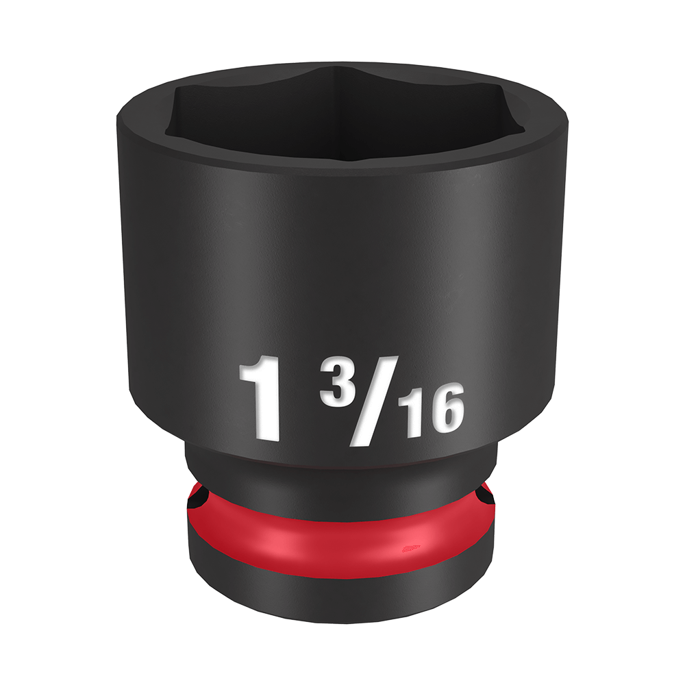 SHOCKWAVE 1/2'' Drive 1-3/16'' Standard 6 Point Impact Socket 47500993 49666213