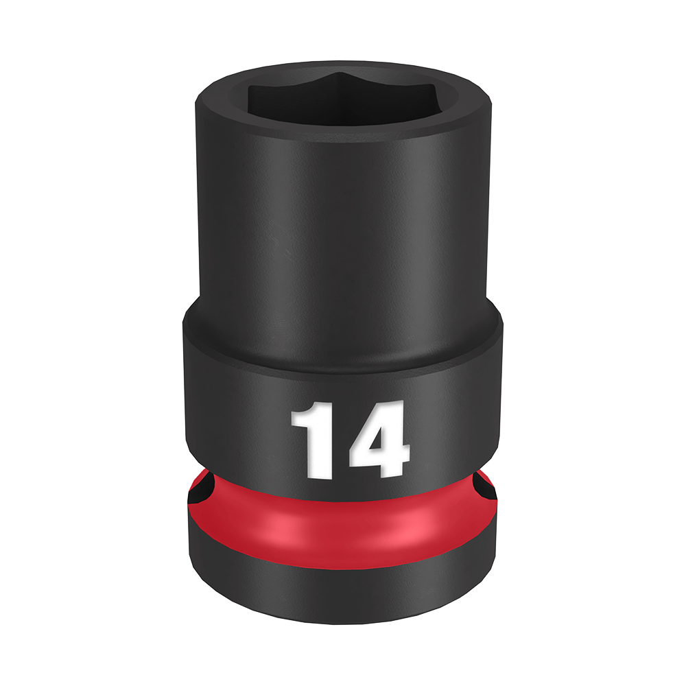 SHOCKWAVE 1/2'' Drive 14mm Standard 6 Point Impact Socket 47500996 49666246