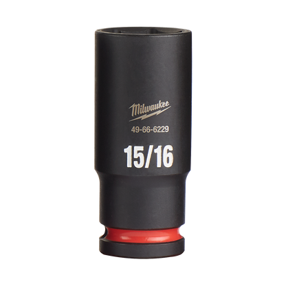 SHOCKWAVE 1/2'' Drive 15/16'' Deep 6 Point Impact Socket 47500998 49666229