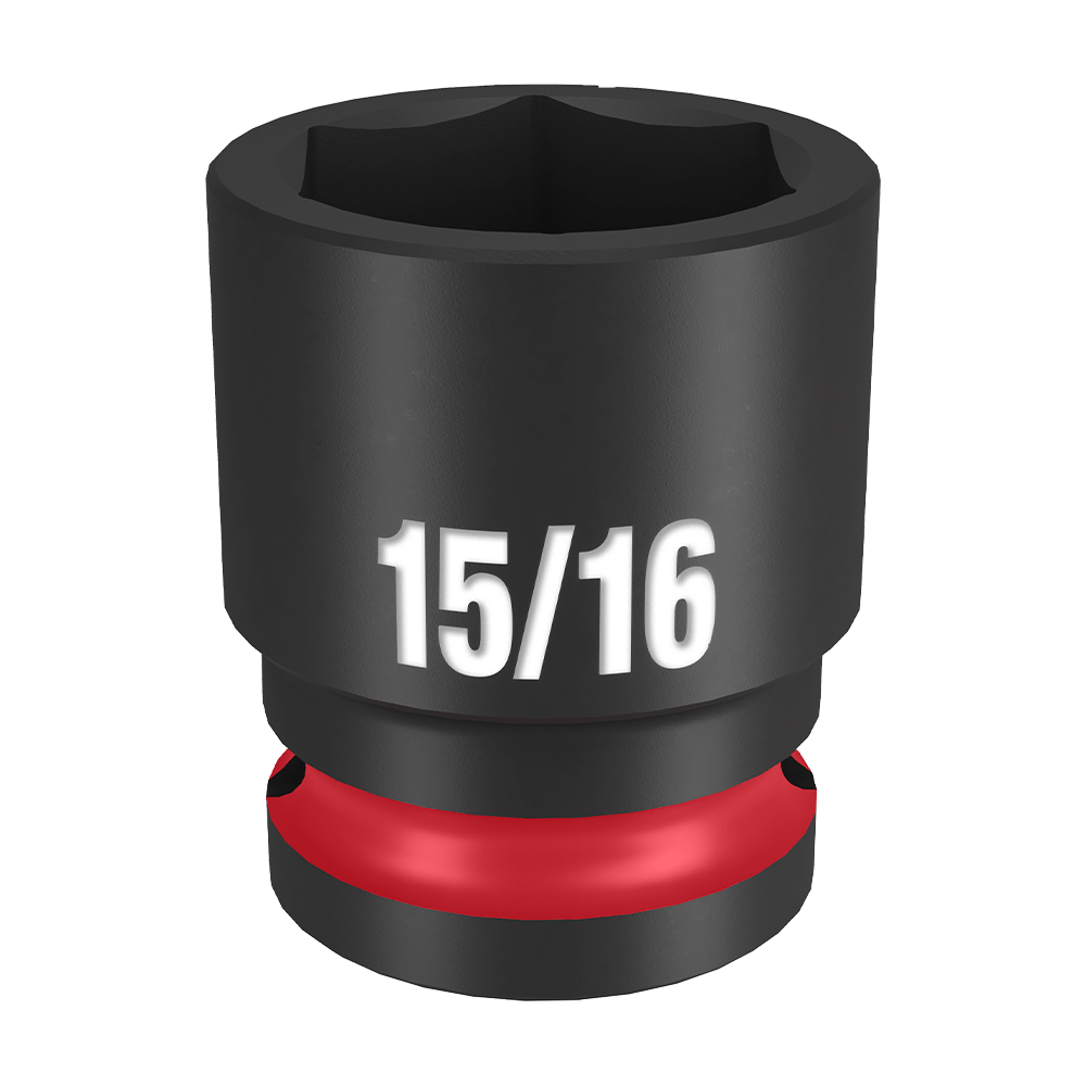 SHOCKWAVE 1/2'' Drive 15/16'' Standard 6 Point Impact Socket 47500999 49666209