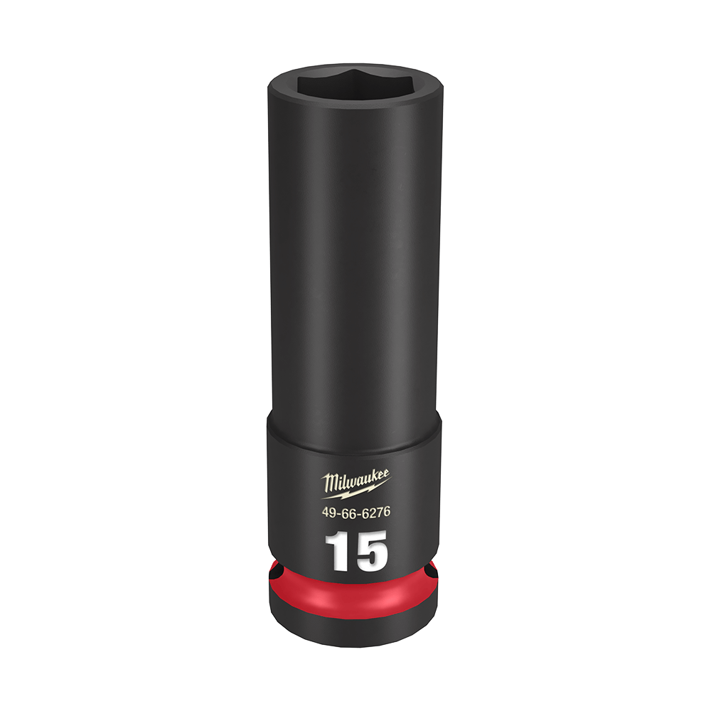 SHOCKWAVE 1/2'' Drive 15mm Deep 6 Point Impact Socket 47501000 49666276