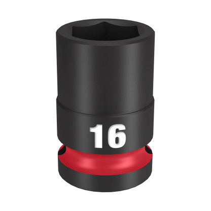 SHOCKWAVE 1/2'' Drive 16mm Standard 6 Point Impact Socket 47501003 49666248