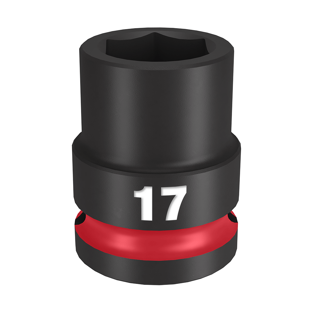 SHOCKWAVE 1/2'' Drive 17mm Standard 6 Point Impact Socket 47501006 49666249