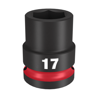 SHOCKWAVE 1/2'' Drive 17mm Standard 6 Point Impact Socket 47501006 49666249