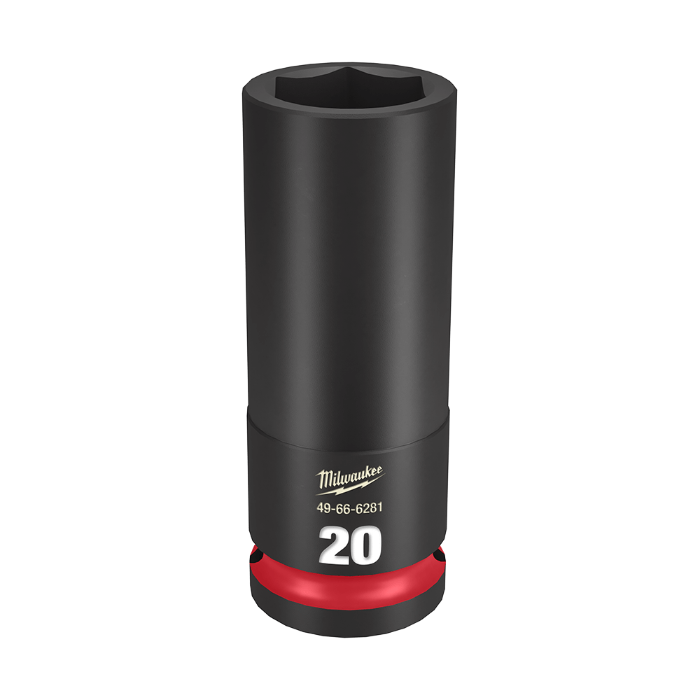 SHOCKWAVE 1/2'' Drive 20mm Deep 6 Point Impact Socket 47501010 49666281