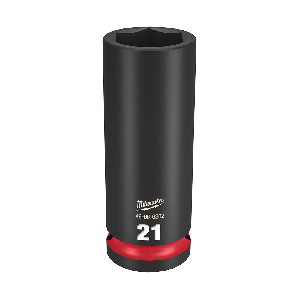 SHOCKWAVE 1/2'' Drive 21mm Deep 6 Point Impact Socket 47501012 49666282