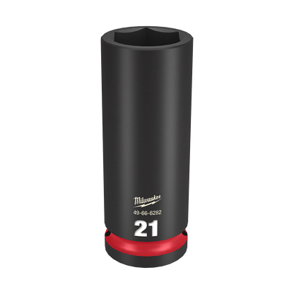 SHOCKWAVE 1/2'' Drive 21mm Deep 6 Point Impact Socket 47501012 49666282