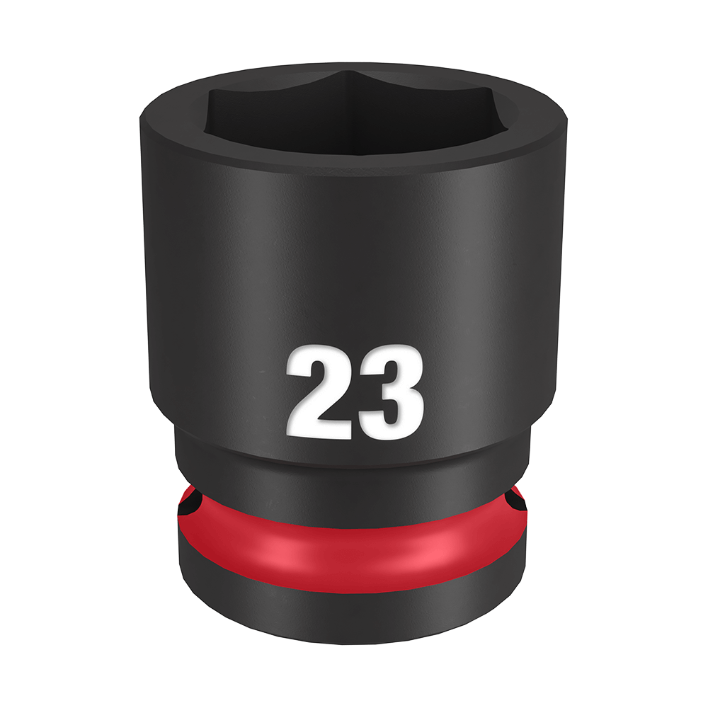 SHOCKWAVE 1/2'' Drive 23mm Standard 6 Point Impact Socket 47501019 49666255